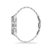 Momentus SM340S-11SS Tüm Fonksiyonları Aktif Safir Camlı Çelik Kordonlu 5 ATM Suya Dayanıklı Metalik Renk Erkek Kol Saati - 2