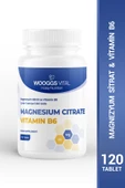 Magnezyum Sitrat Ve Vitamin B6 İçeren Takviye Edici Gıda 120 Tablet - 1
