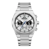 Slazenger SL.09.2540.2.04 Çelik Kordon Çelik Kasa 10 ATM Suya Dayanıklı Metalik Renk Erkek Kol Saati - 1