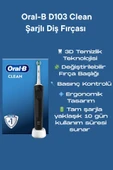 Oral-B D103 Pro Clean Siyah Şarjlı Diş Fırçası – 2D Temizlik, Zamanlayıcı, Elektrikli Fırça - 7