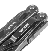 Rocktol 12 Fonksiyonlu Multi Tool Siyah Çakı (Kılıflı) - 7