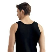 Şahinler E005 6lı Paket Erkek 3Gri-3Siyah Atlet XXXL - 4