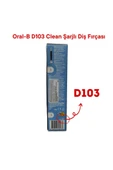 Oral-B D103 Pro Clean Siyah Şarjlı Diş Fırçası – 2D Temizlik, Zamanlayıcı, Elektrikli Fırça - 6