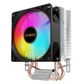Strong M2-Pro 9cm Rainbow 2 Bakır Borulu 105W Tdp Intel/amd Kule Tipi Işlemci Cpu Fan thumbnail 1
