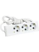 Günsan Elektrik Üçlü Çocuk Korumalı Topraklı Grup Priz 2 Metre thumbnail 2