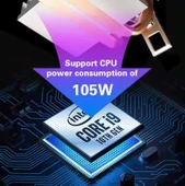 Strong M2-Pro 9cm Rainbow 2 Bakır Borulu 105W Tdp Intel/amd Kule Tipi Işlemci Cpu Fan thumbnail 6