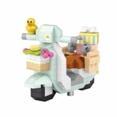 Loz 8614 Mikro Blok Çanta Ördek Elektrikli Scooter - 1