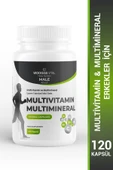 Multivitamin Ve Multimineral İçeren Erkekler için Takviye Edici Gıda 120 Kapsül (Bitkisel Kapsül) - 1