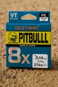 kgf plus GOLD FISHING PITBULLL 8X PE Örgü Misina – 274 m thumbnail 2