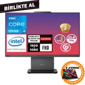 Lenovo ThinkCentre Neo 50A G5 i5-13420H 32GB 1TB SSD 23.8" W11P + 15.6" Touch Monitör 12SC002WTR 047 - 1