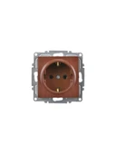 Günsan Uzmlight Günsan Visage Ceviz Topraklı Priz Mekanizma 10 ADET thumbnail 2