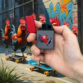 Zengaz Kaykaycı Horoz Gri Çakmak thumbnail 4