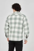 Erkek Oduncu Gömlek - Yeşil thumbnail 4