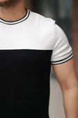 Erkek Parçalı Renk Kısa Kollu Tişört thumbnail 3