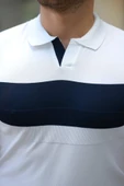 Erkek Yakalı Kısa Kollu Tişört - 3