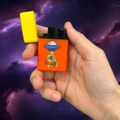 Zengaz Uzaylı Zekiye Turuncu Çakmak thumbnail 4