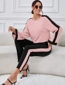 Kadın Iki Iplik şerit Detaylı Ikili Takım thumbnail 1