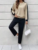 Kadın Iki Iplik şerit Detaylı Ikili Takım thumbnail 5