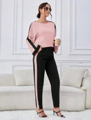 Kadın Iki Iplik şerit Detaylı Ikili Takım thumbnail 4