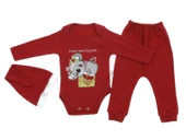 Unisex Noel Takım Geyik Baskılı - 2