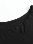 Erkek Kısa Kollu V Yaka Süprem T-shirt thumbnail 5