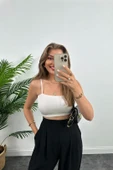 Kadın Yüksek Bel Hürrem Pantolon - 3