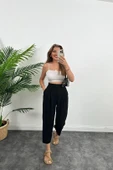 Kadın Yüksek Bel Hürrem Pantolon - 1