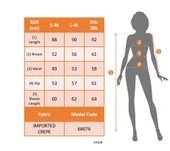 Kadın Uzun Kollu Kayık Yaka Belden Kuşaklı Kısa Ithal Krep Elbise thumbnail 6