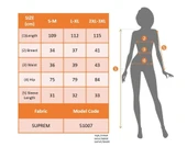 Kadın Kısa Kollu Kare Yakalı Lastikli Desenli Süprem Elbise thumbnail 7