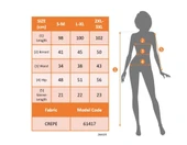 Kadın Kısa Kollu Bisiklet Yaka Yandan Yırtmaçlı Renkli şerit Detay Janjan Krep Elbise thumbnail 7