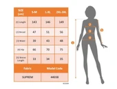 Kadın Kısa Kollu V Yakalı çiçek Desenli Süprem Elbise thumbnail 6