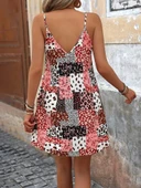 Kadın Ip Askılı V Yakalı Süprem Elbise thumbnail 5