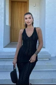 Rosalia Sırt Dekolteli Elbise 2761 - 2
