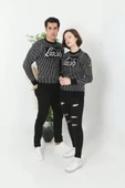 Erkek Bisiklet Yaka Yün Örmeli Triko Kazak - Siyah - 2