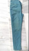 Yüksek Bel Likralı Jean Pantolon 90 Cm - 2