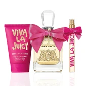 Juicy Couture Viva La Juicy EDP Kadın Parfüm 100ML + 10ML ve Vücut Kremi 125ML 3lü Set - 2