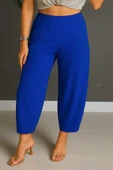 Kadın Yüksek Bel Krep Pantolon - 2
