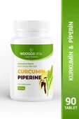 WOOGGS VİTAL KURKUMİN VE PİPERİN 90 TABLET - 2