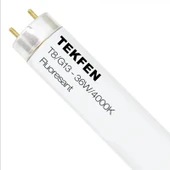 Tekfen 36W 4000K T8 G13 Floresan Ampul 5 Adet - 1
