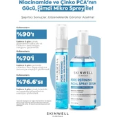 Skinwell Gözenek Sıkılaştırıcı ve Yoğun Nemlendirici Yüz Bakım Sprey Serum 100ML thumbnail 4