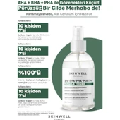 Skinwell AHA - BHA - PHA İçeren Cildi Onarmaya Sebum Dengelenmeye Yardımcı Yüz Bakım Sprey Tonik 200ML - 4