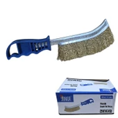 JUNİOR 260MM PLASTİK SAPLI TEL FIRÇA 12 ADET - 1