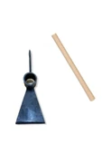 Küçük Çift Taraflı Baltalı Kazma - Dövme Çelik - Saplı - 1
