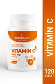 Vitamin C (2Tablet 1000 MG) Içeren Takviye Edici Gıda 120 Tablet - 1