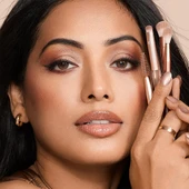 Real Techniques RT-9960 New Nude Limited Edition Günlük Göz Makyaj Fırça Seti thumbnail 4