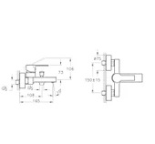 Artema Flo S Banyo Bataryası + Doppo Prime Lux Tepe Duş Sistemi thumbnail 2