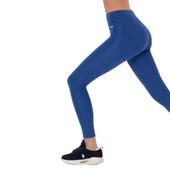 Kadın Lacivert Yüksek Bel Spor Tayt thumbnail 10