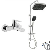 Artema Flo S Banyo Bataryası + Doppo Prime Lux Tepe Duş Sistemi thumbnail 1