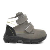 Rakerplus Hakiki Deri Gri Nubuk Bebek Spor Bot Ayakkabı thumbnail 2