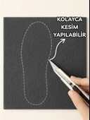 Beylini 1 Adet Ayakkabı Tamir Keçe Kendinden Yapışkanlı Onarım Bandı Kare Delik Onarım Yaması Spor Ayakkabı - 2